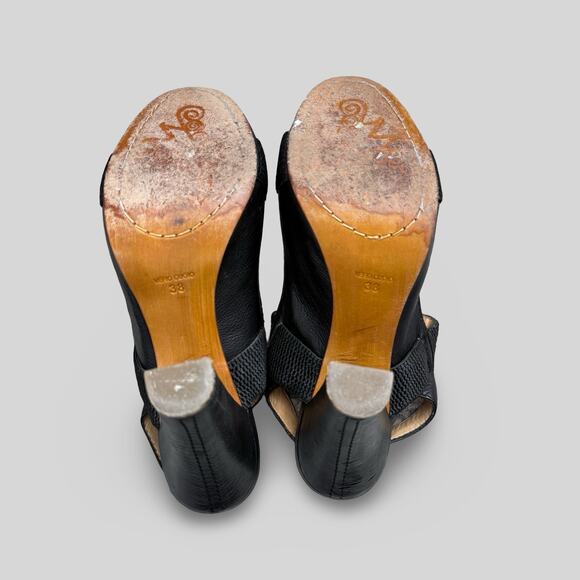 Modern Vintage Slingback Heels - Picture 7 of 7